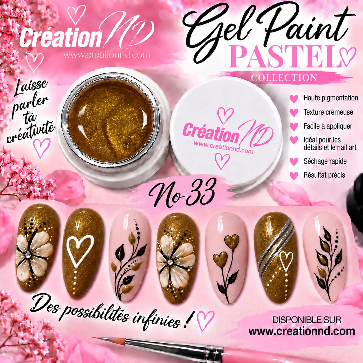 Gel Paint Collection PASTEL 33