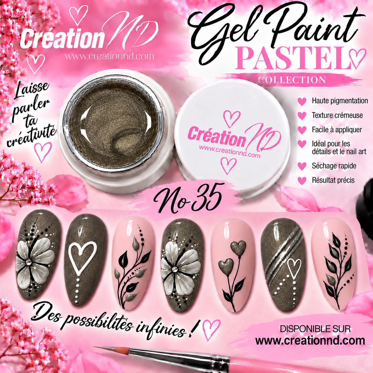 Gel Paint Collection PASTEL 35