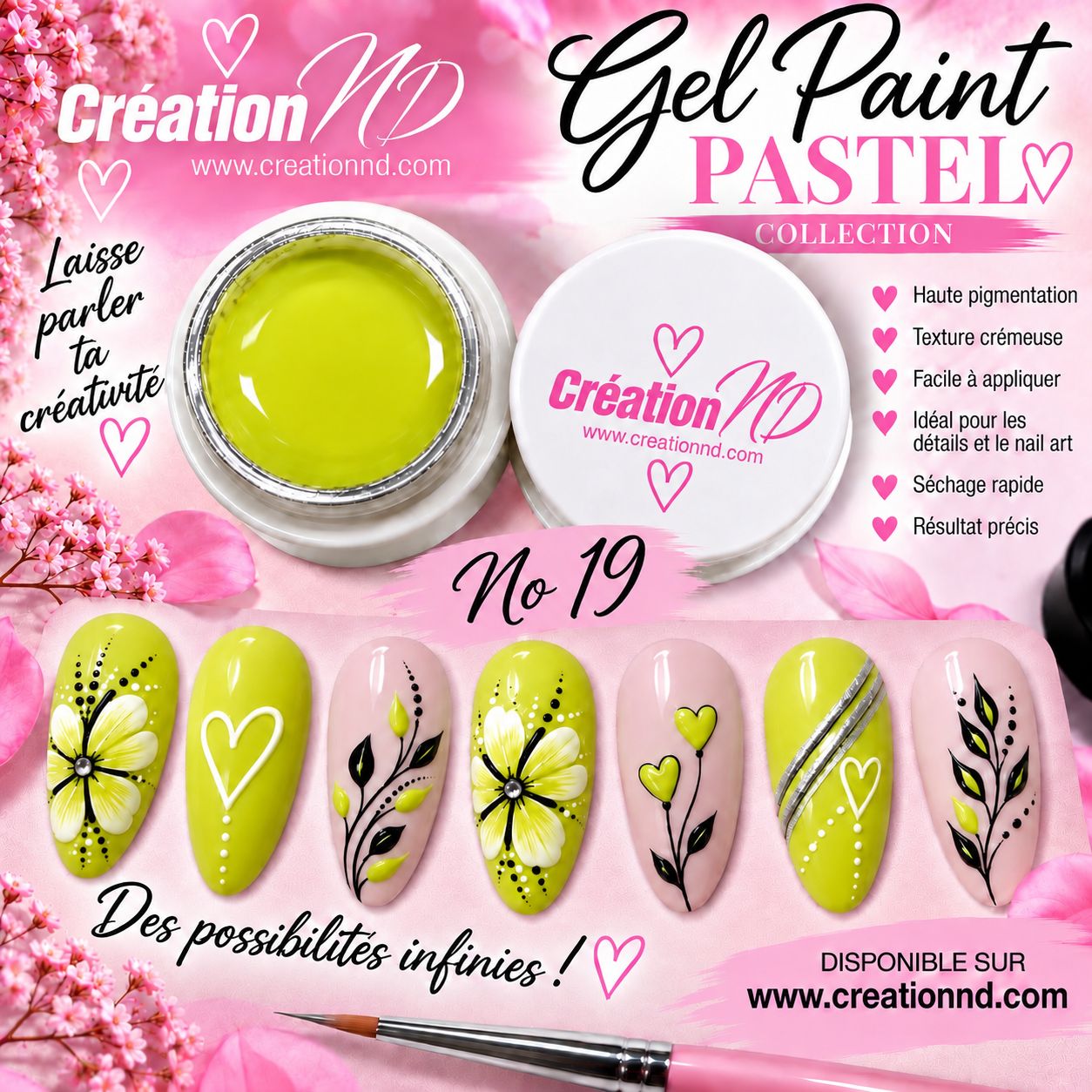 Gel Paint Collection PASTEL 19