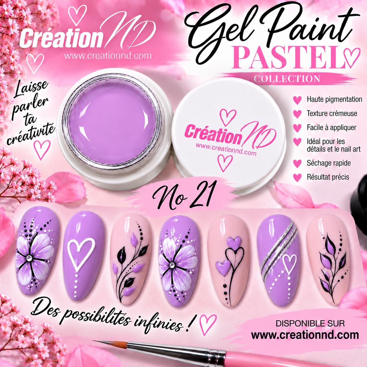 Gel Paint Collection PASTEL 21