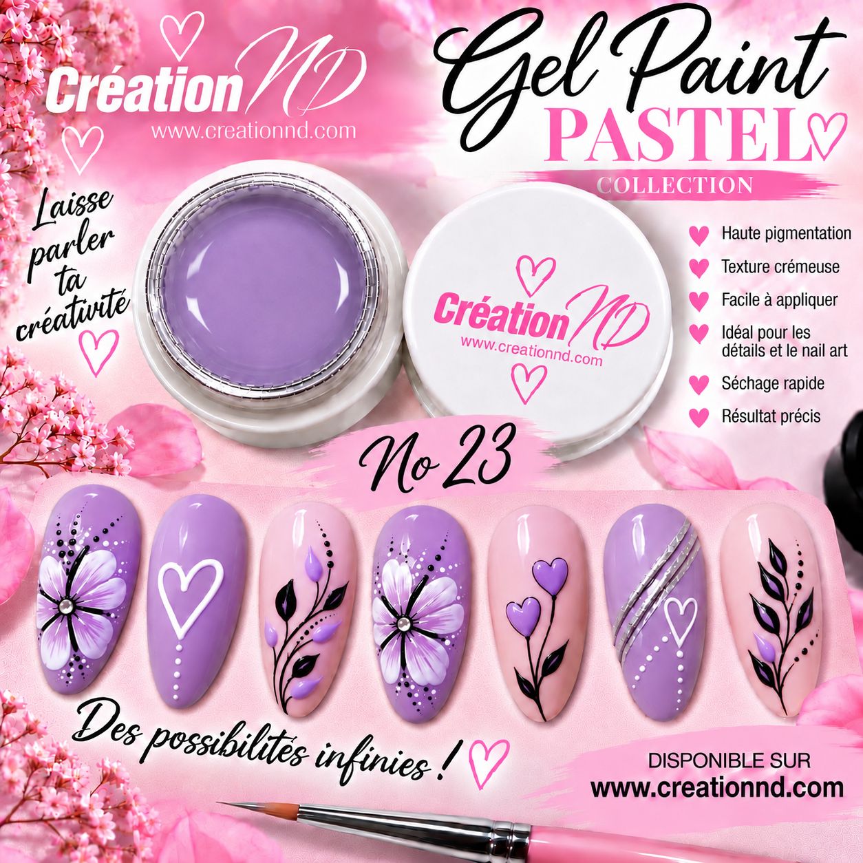 Gel Paint Collection PASTEL 23