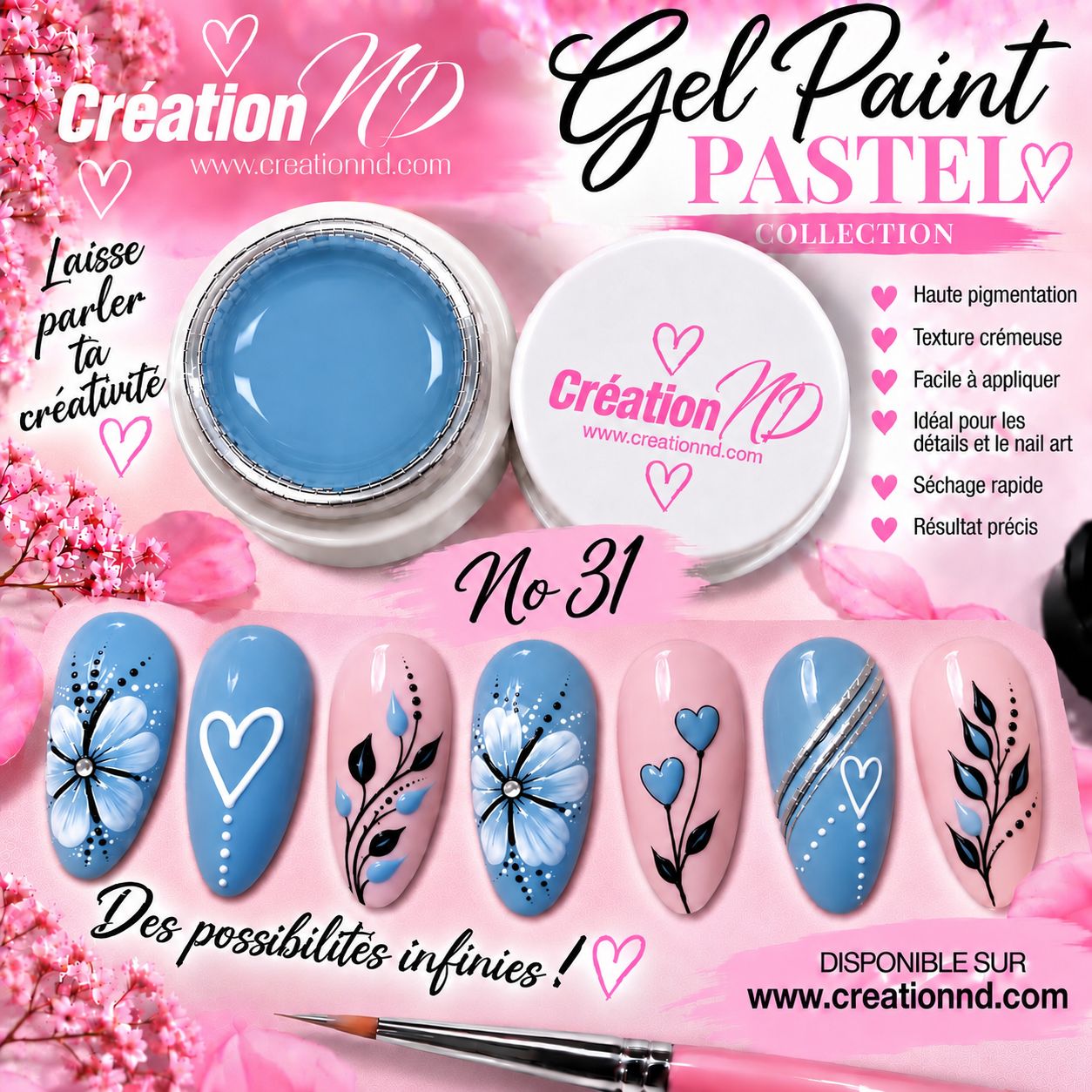 Gel Paint Collection PASTEL 31