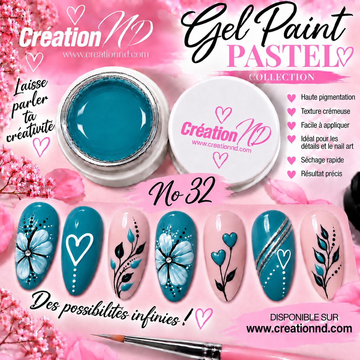 Gel Paint Collection PASTEL 32
