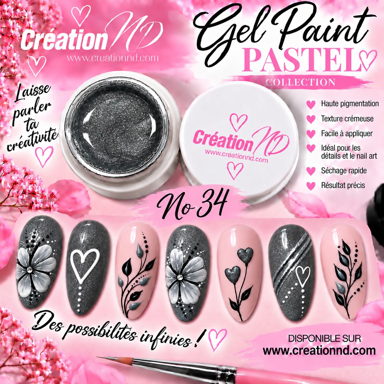 Gel Paint Collection PASTEL 34