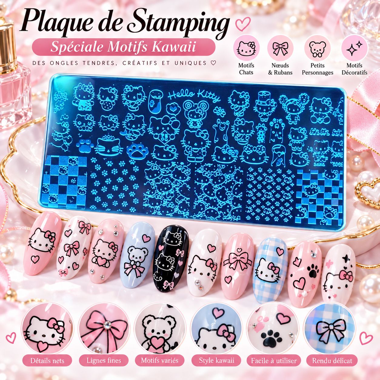 Plaquette Hello Kitty JK138