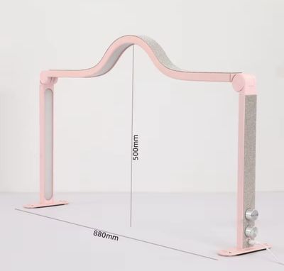 Lampe de table 48W rose avec  strass