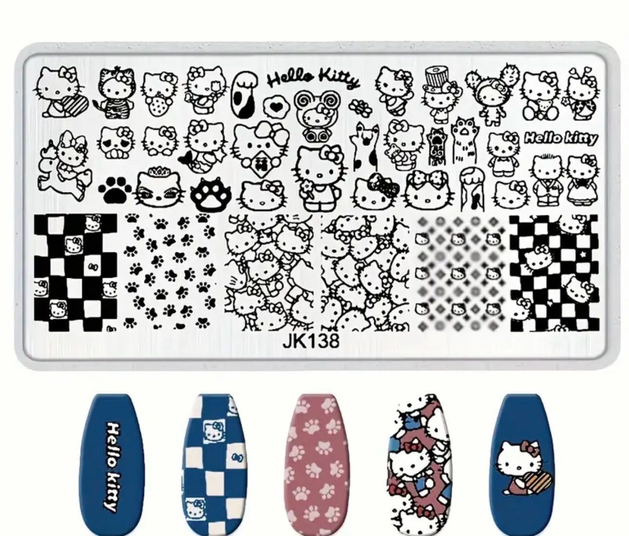 Plaquette Hello Kitty JK138