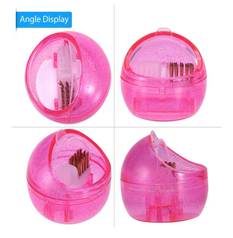 Brosse de nettoyage avec contenant pour Fraise/embout