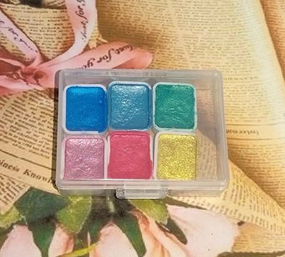 Aquarelle nacrées