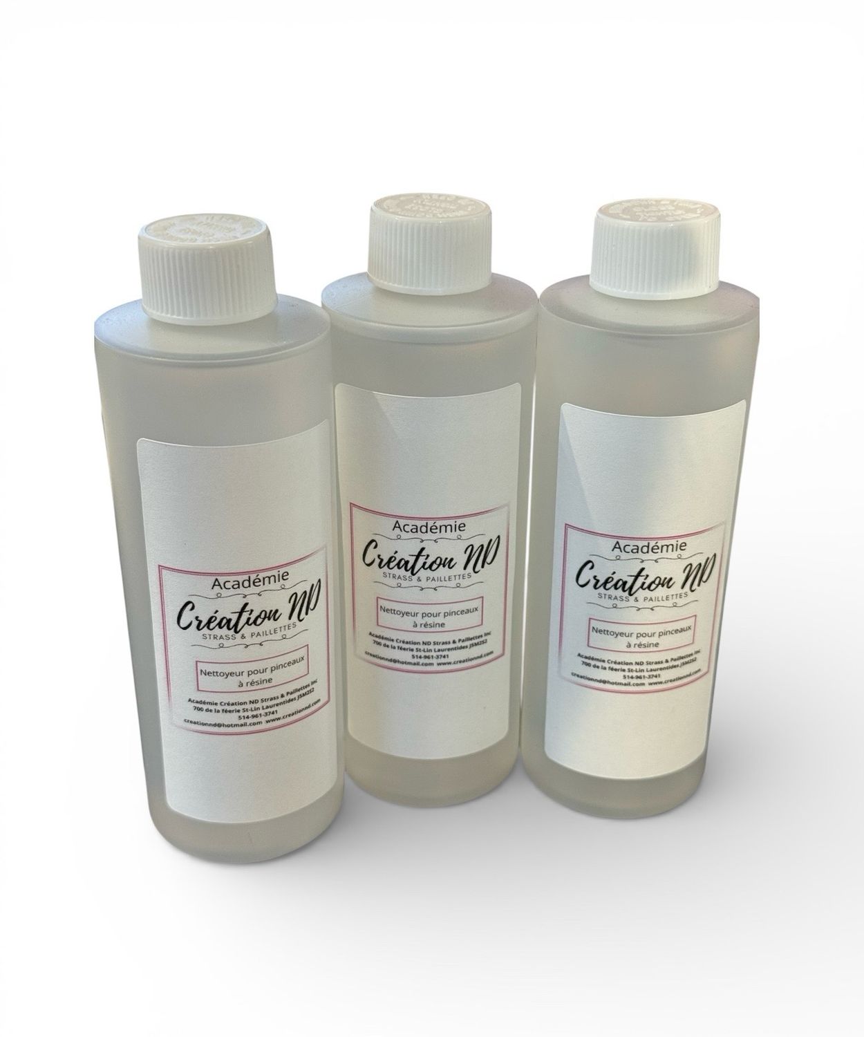 Nettoyeur pour pinceaux à résine