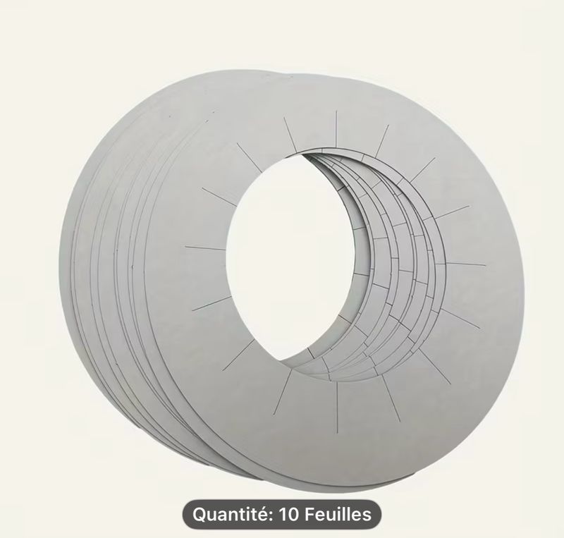 Anneaux cartonnées de protection pour chauffe citerne.