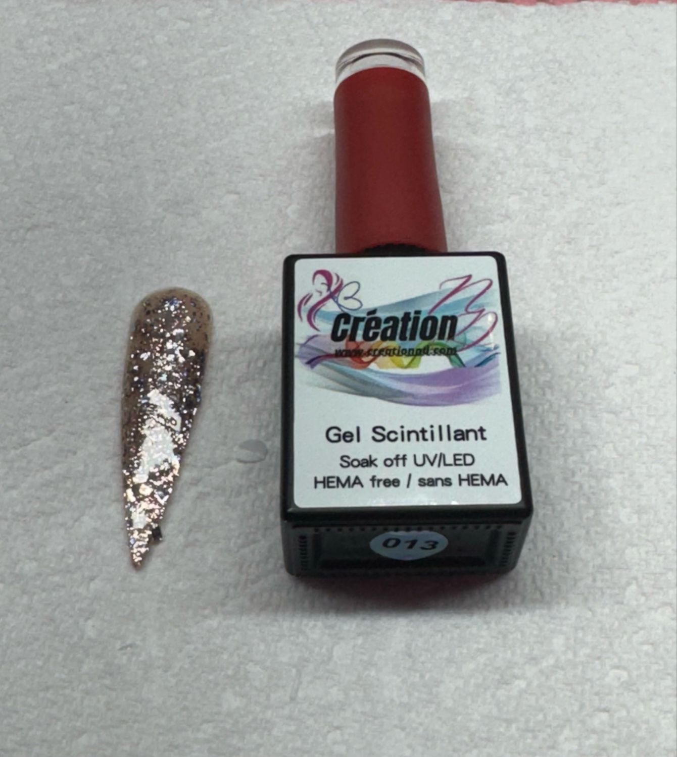 Remis Gel Glitters Foils #013