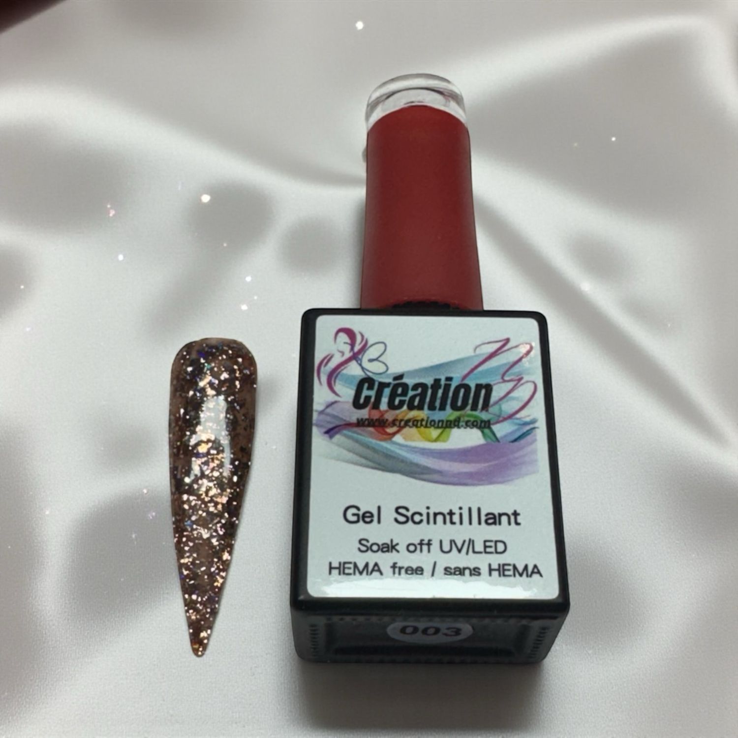 Vernis gel Glitters Foils #003