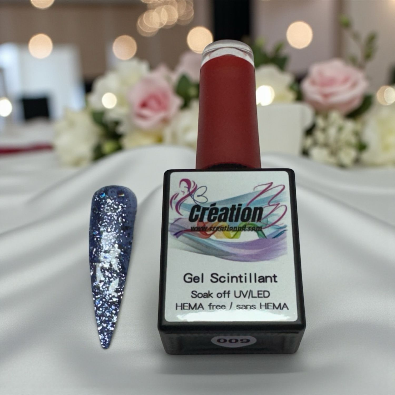 Vernis Gel Glitters Foils #009