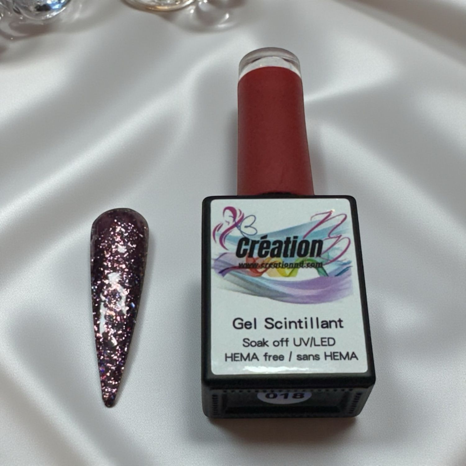 Vernis Gel Glitters Foils #018