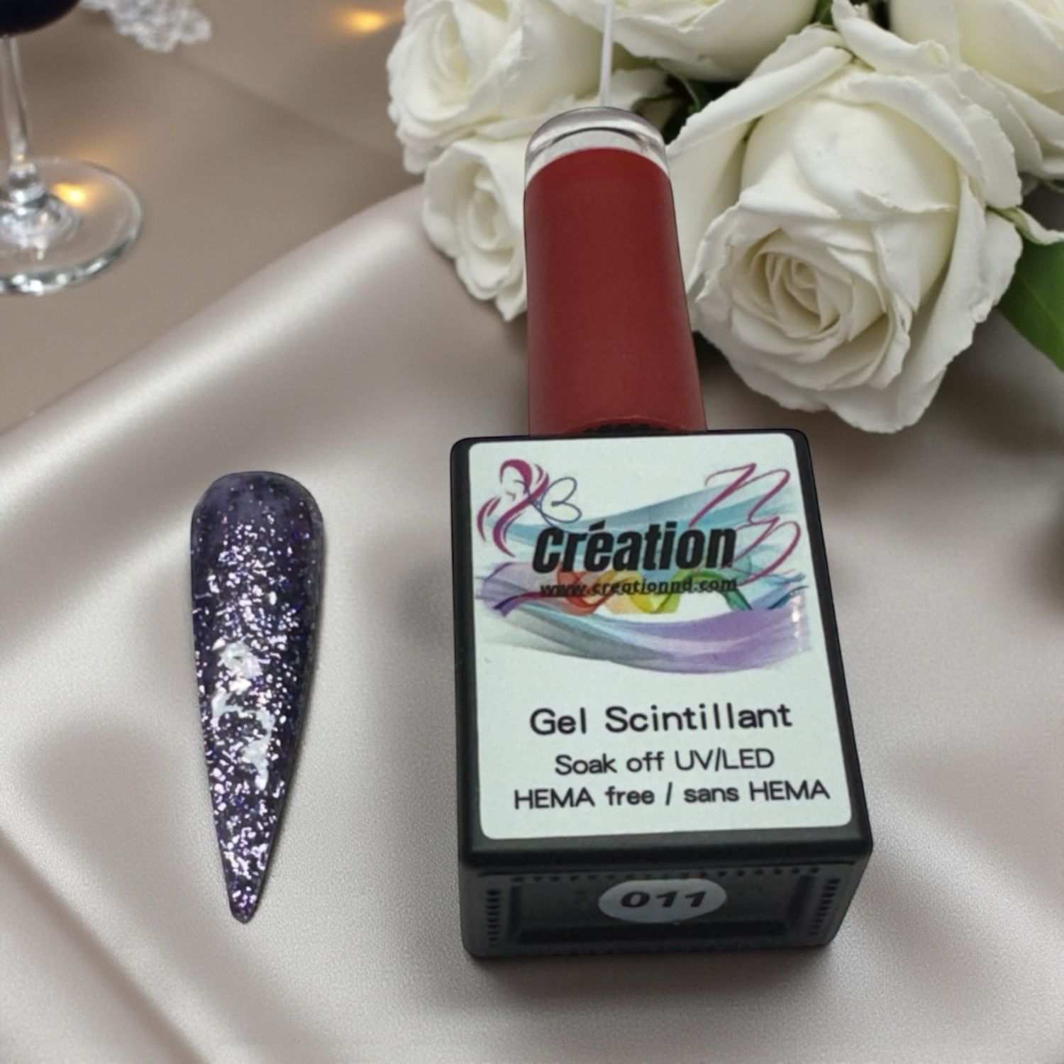 Vernis gel Glitters Foils #011