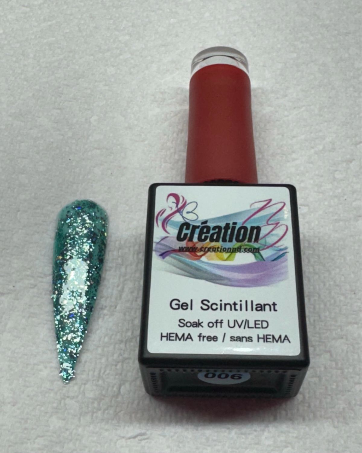 Vernis Gel Glitters Foils #006