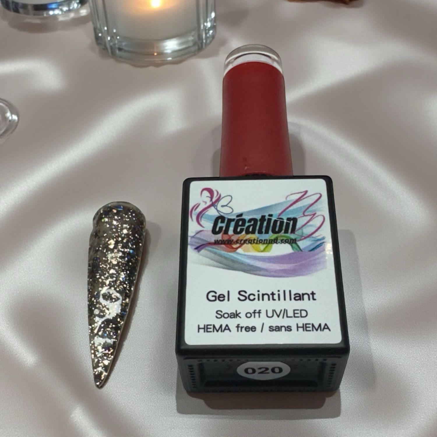 Vernis Gel Glitters Foils #020