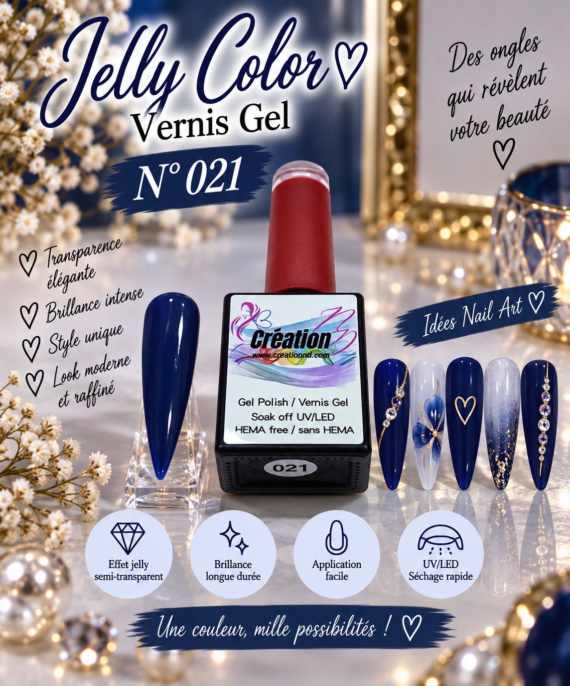 Vernis gel No 021
