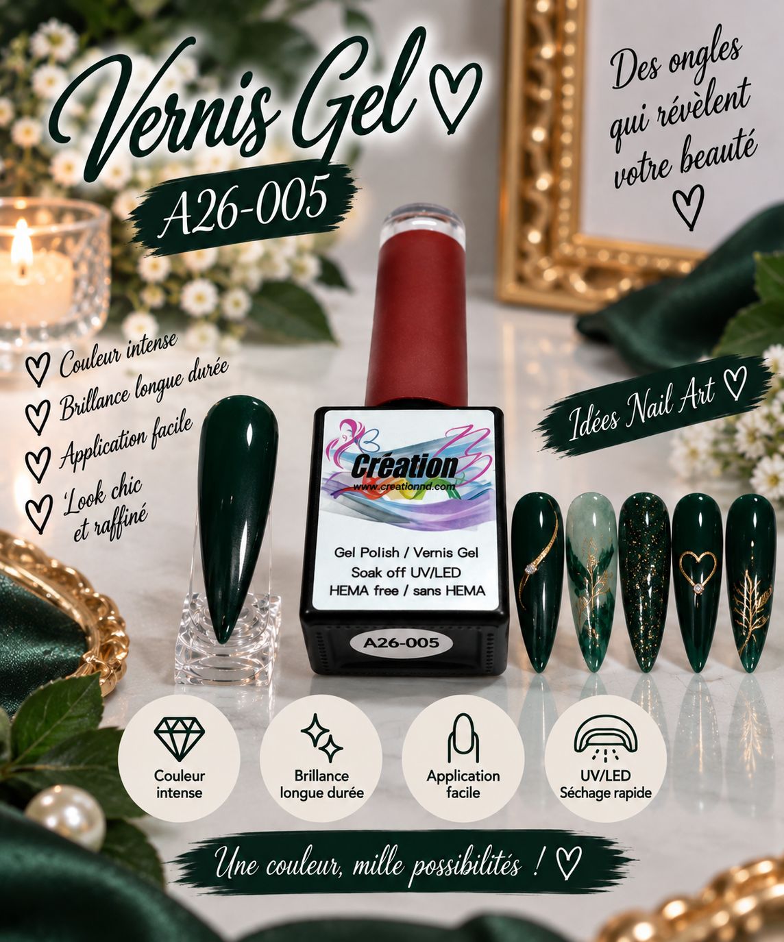 Vernis Gel No A26-005