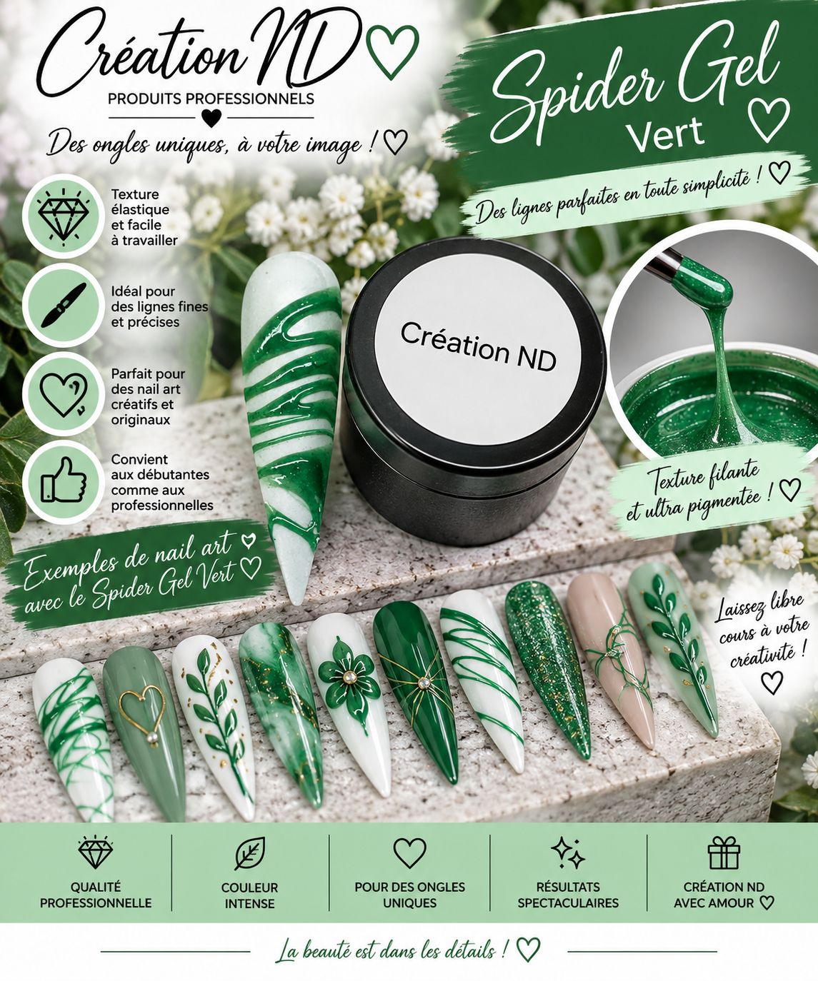 Spider Gel VERT