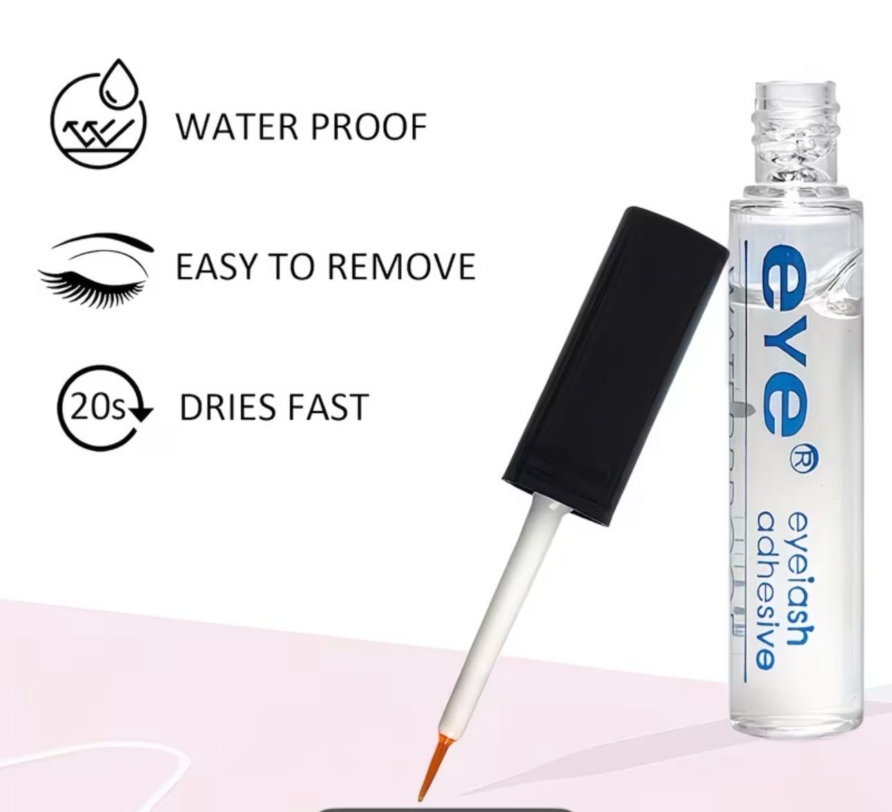 Colle pour cils synthétique