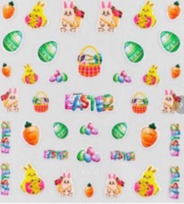 Stickers de Pâques JP25192