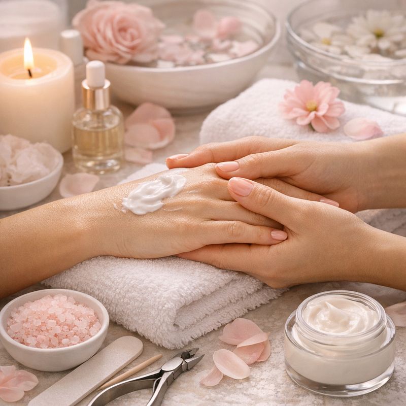 Crèmes à mains en sachet