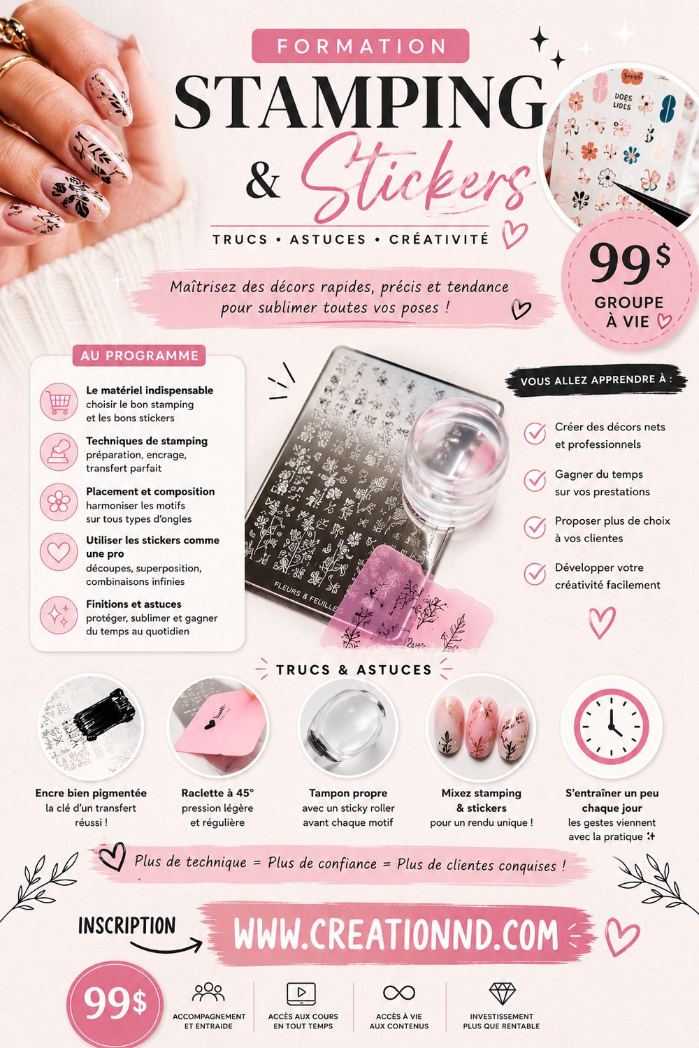 Formation Stickers &amp; Stamping