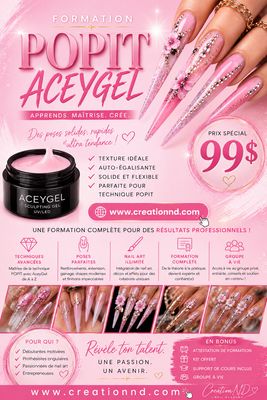 Formation Popit avec L’AcryGel