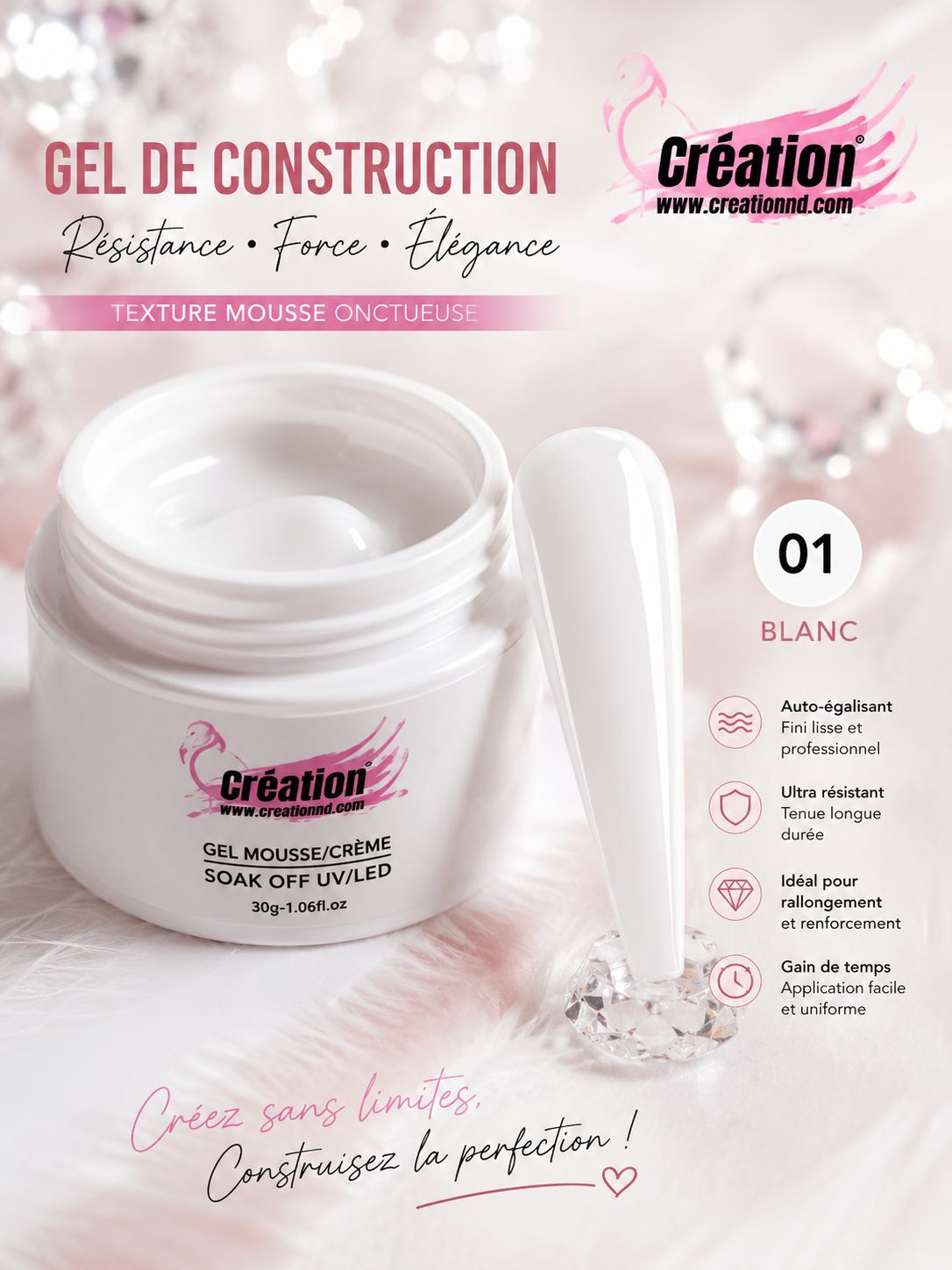 Gel mousse/crème