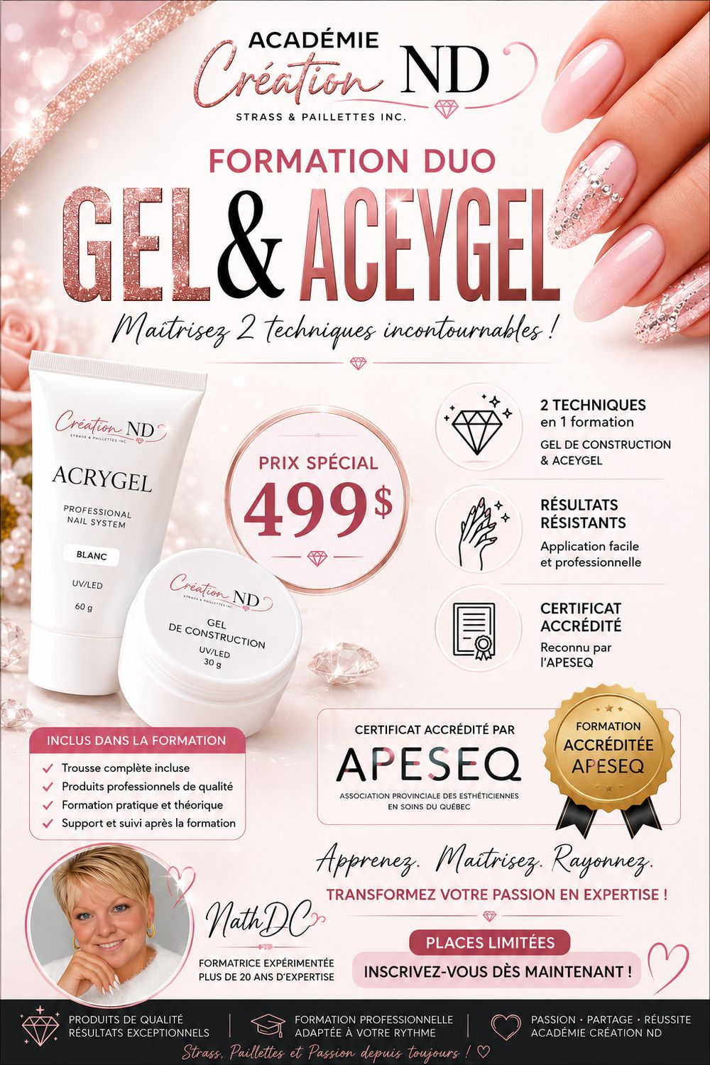 Formation gel et acrygel