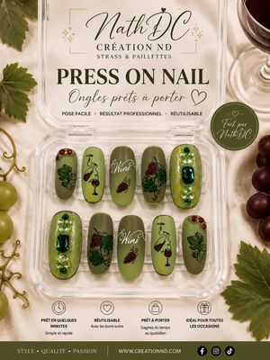 Press-On-Nail Vin No 12