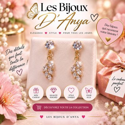 Boucles d’oreilles grape strass