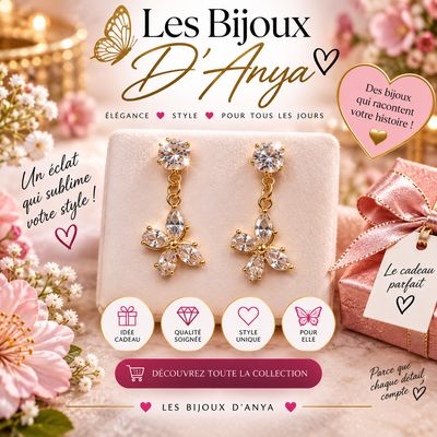 Boucles d’oreilles strass