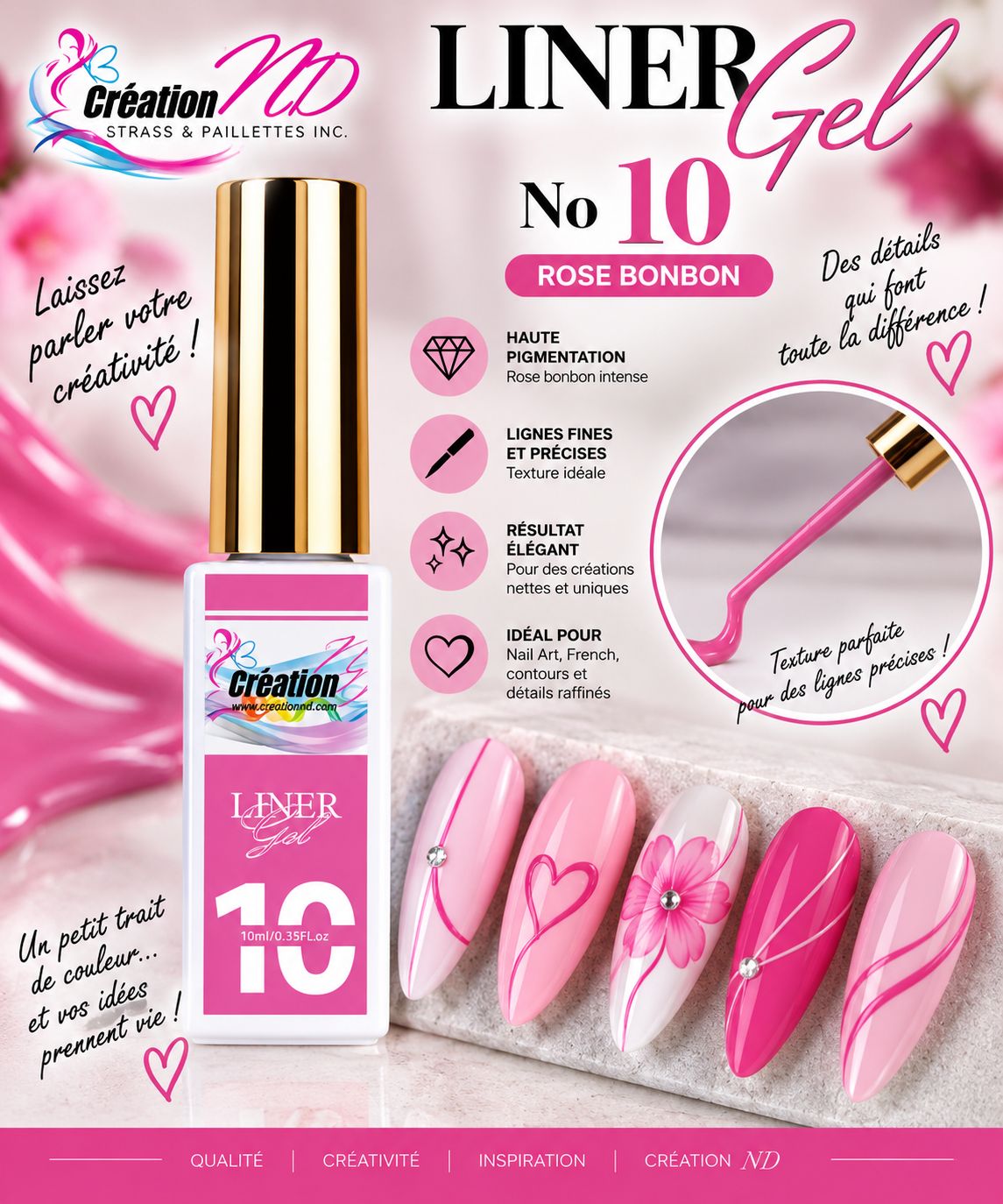 Liner gel No10