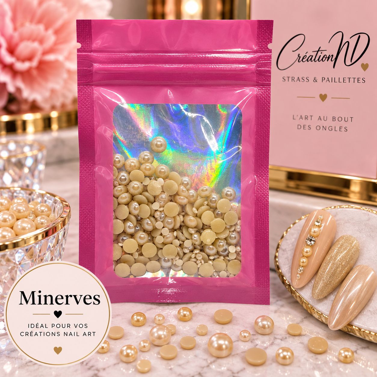 Perlé MINERVE
