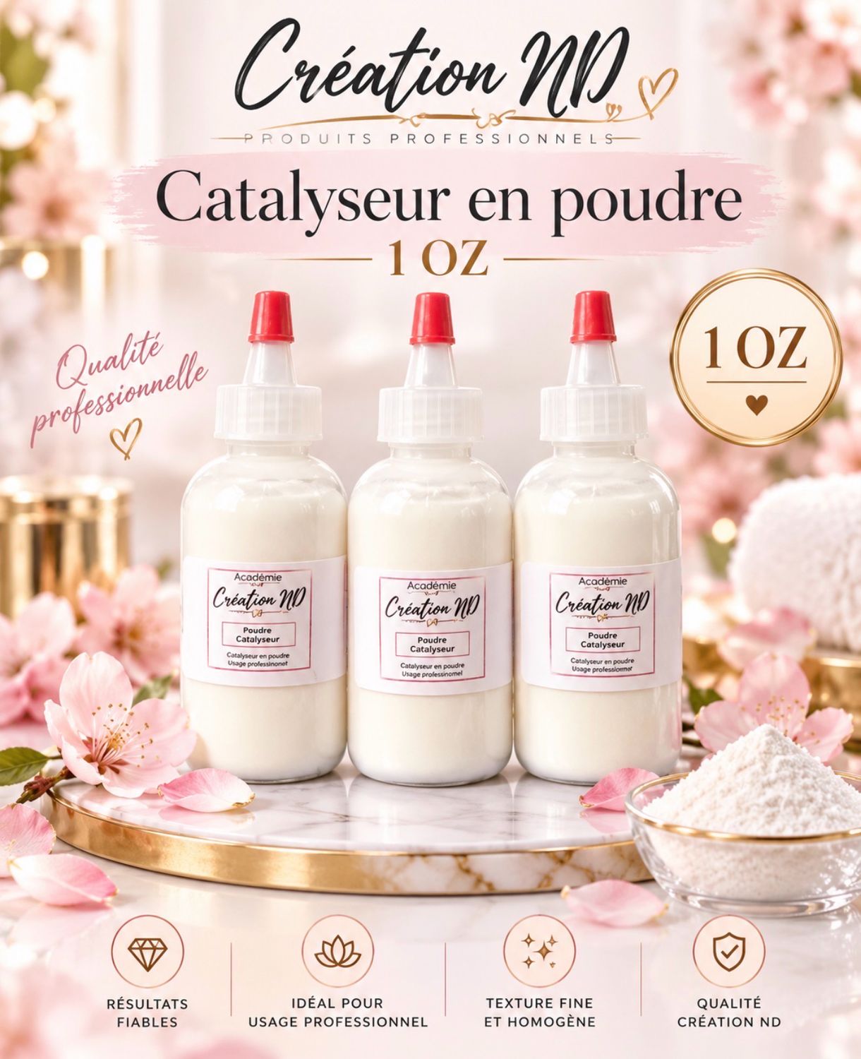 Catalyseur en poudre 1 Oz