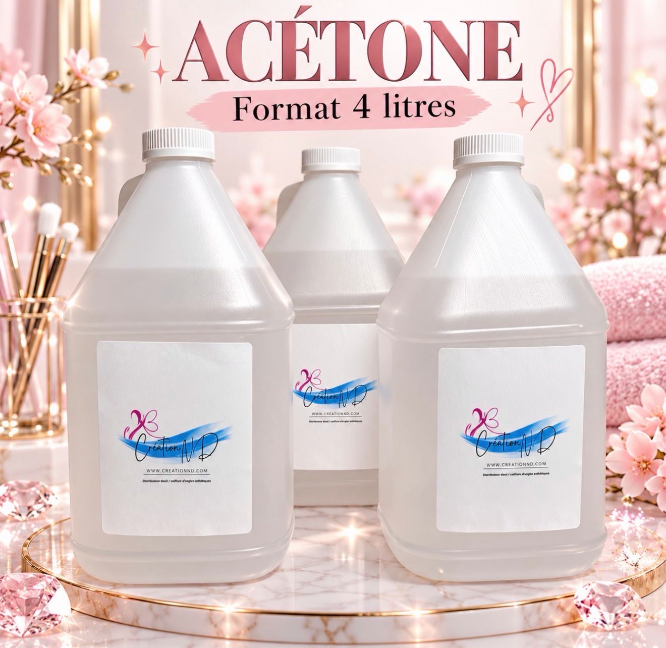 Acétone 4 litre