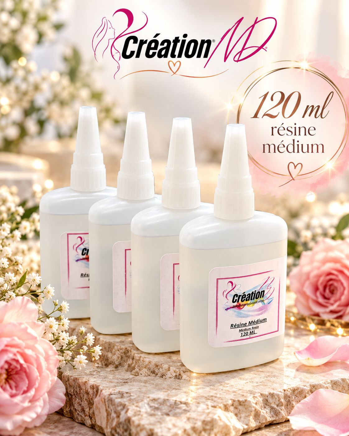 Résine médium 120 ml