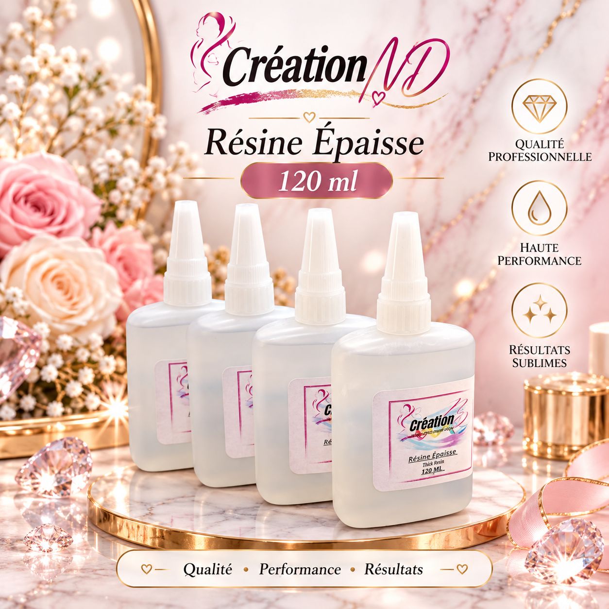 Résine épaisse