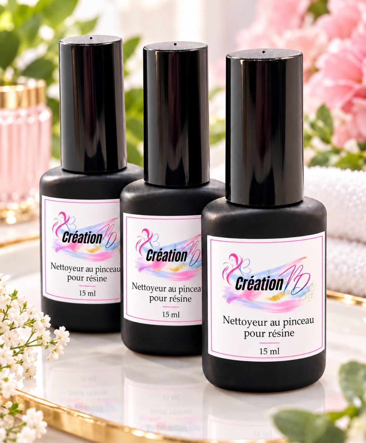 Nettoyeur au pinceau pour résine 15 ml