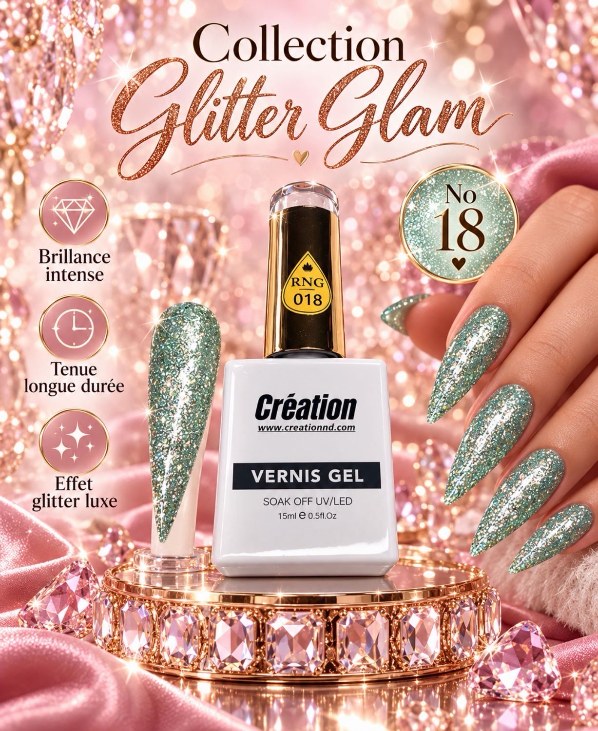 Glitter glam No 18