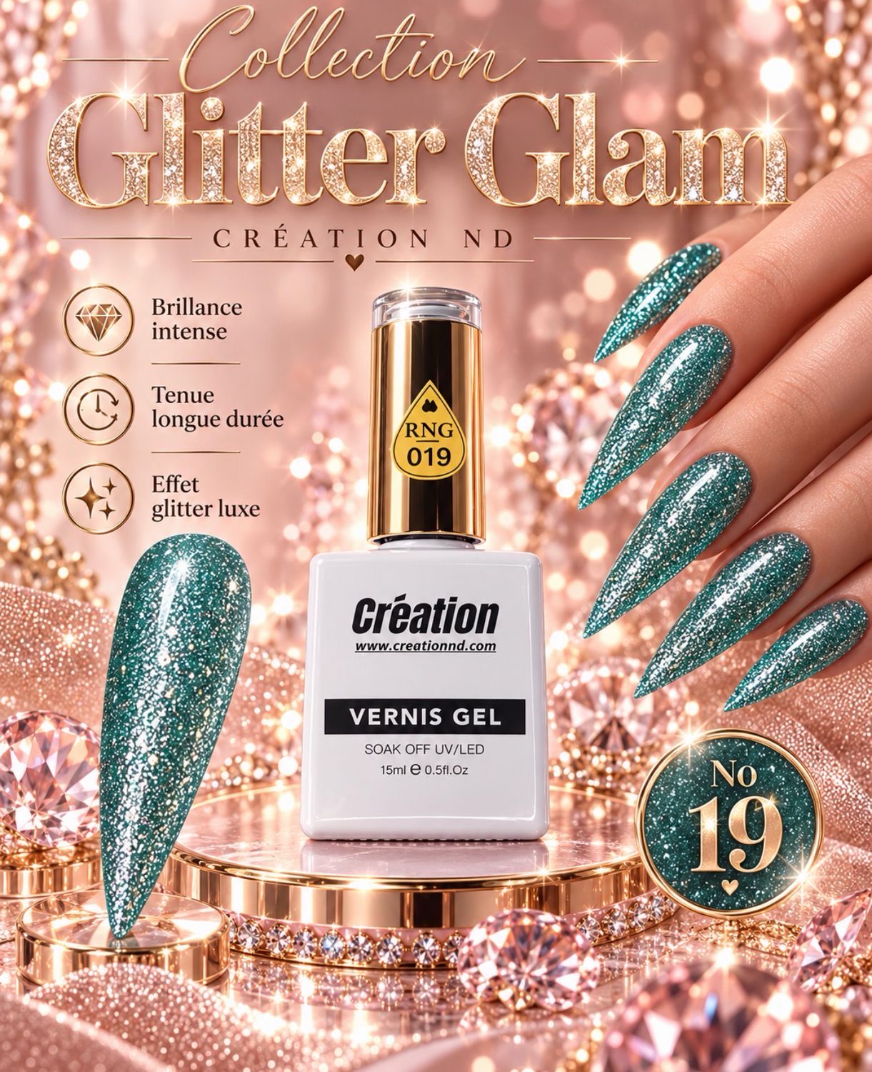 Glitter glam No 19