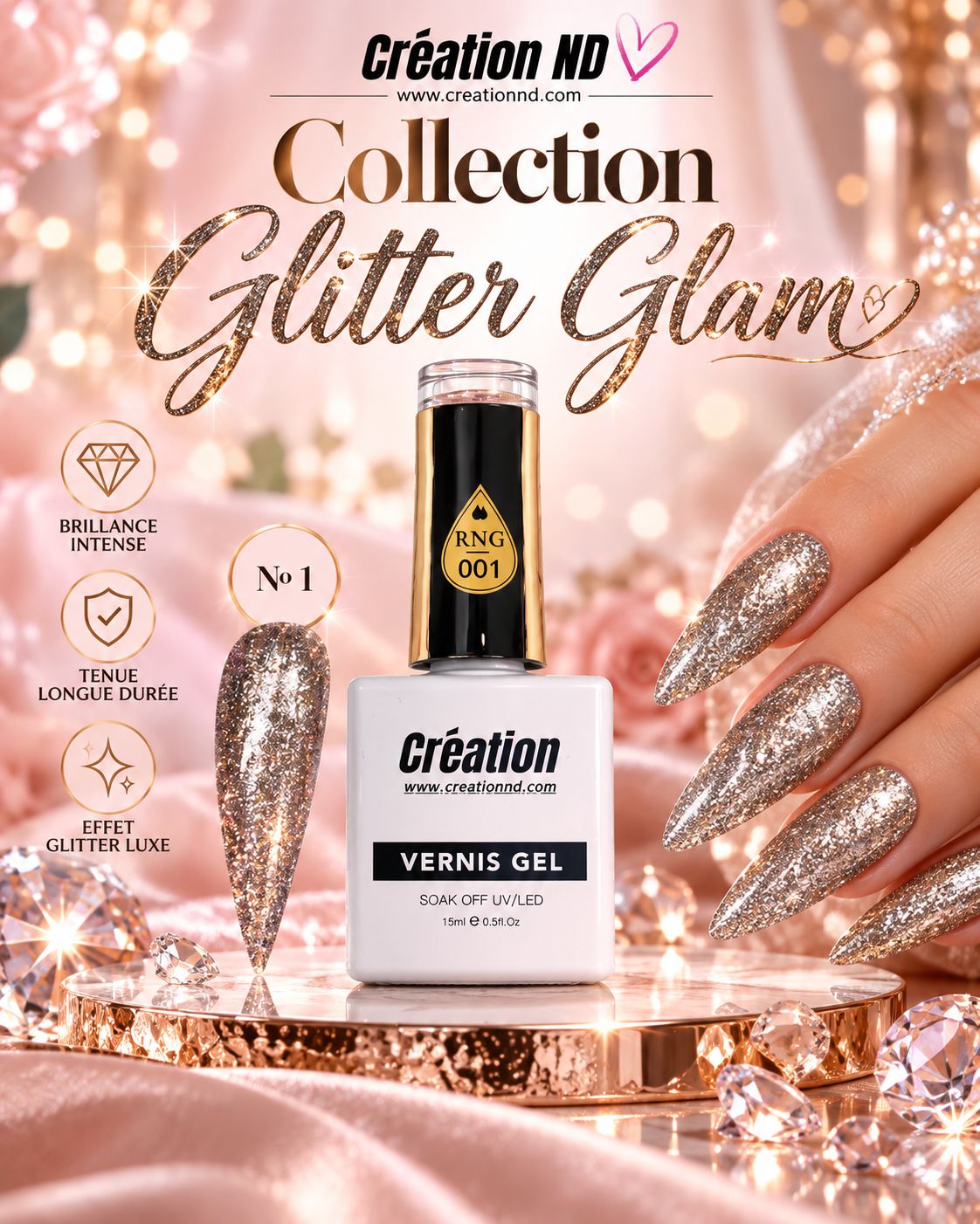 Glitter glam No 1