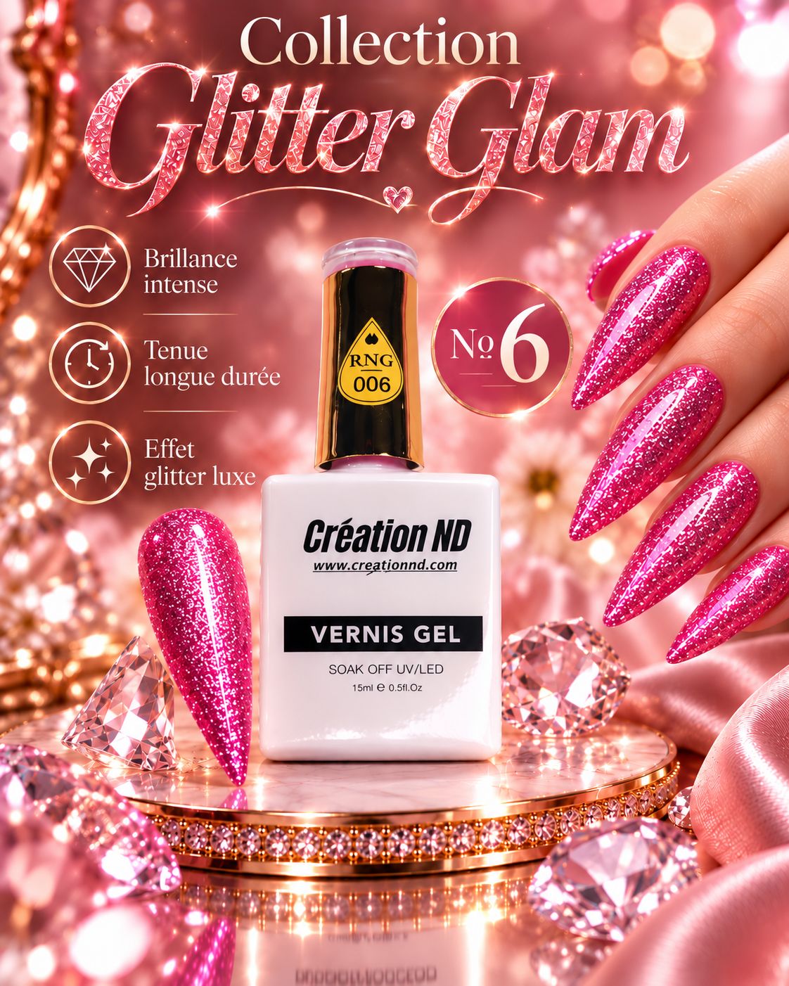 Glitter glam No 6