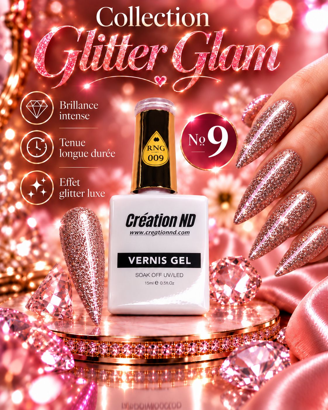 Glitter glam No 9