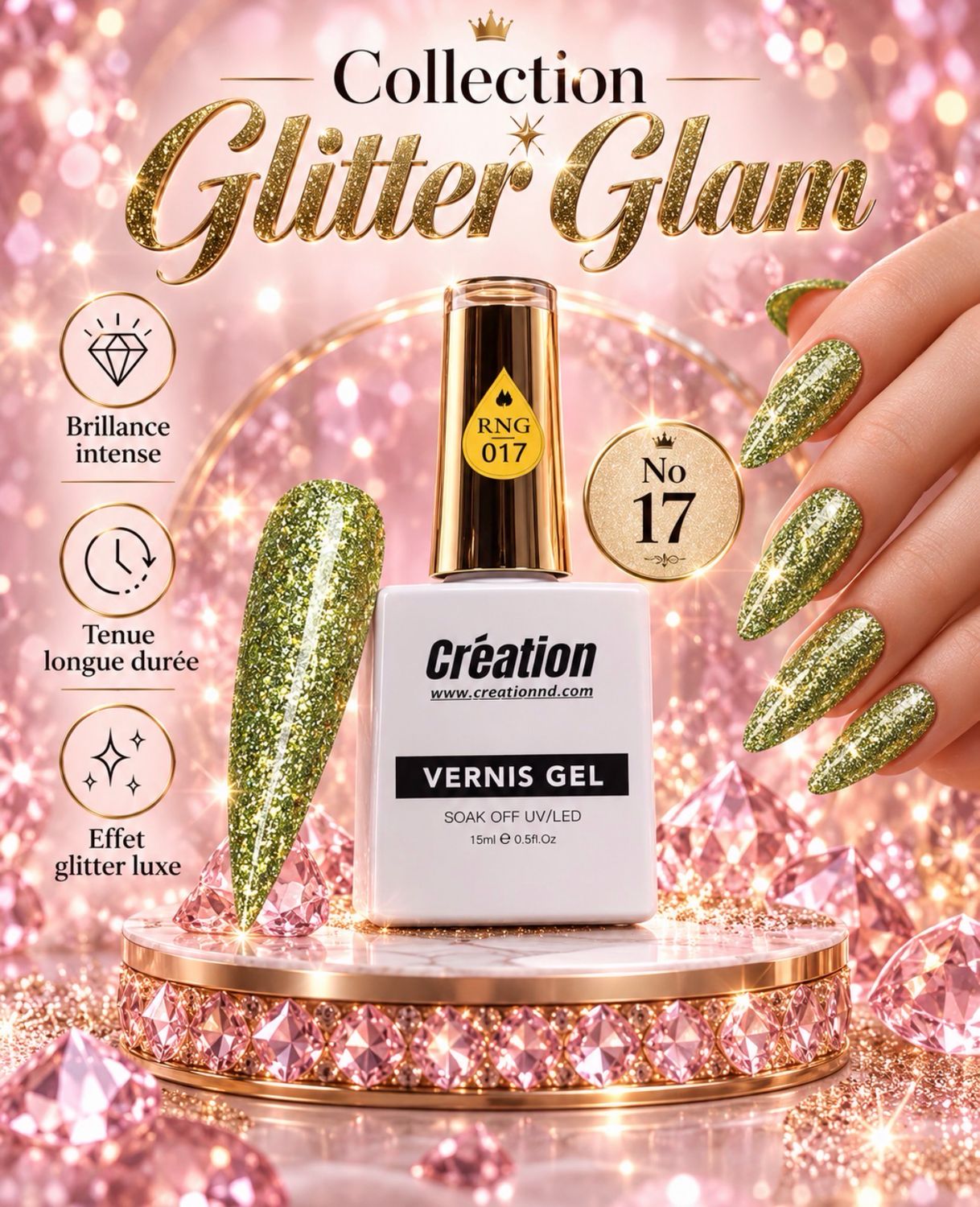 Glitter glam No 17