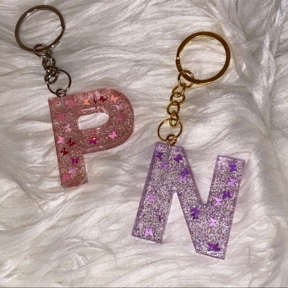Resin keychain