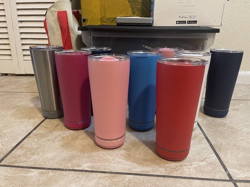 speaker tumbler